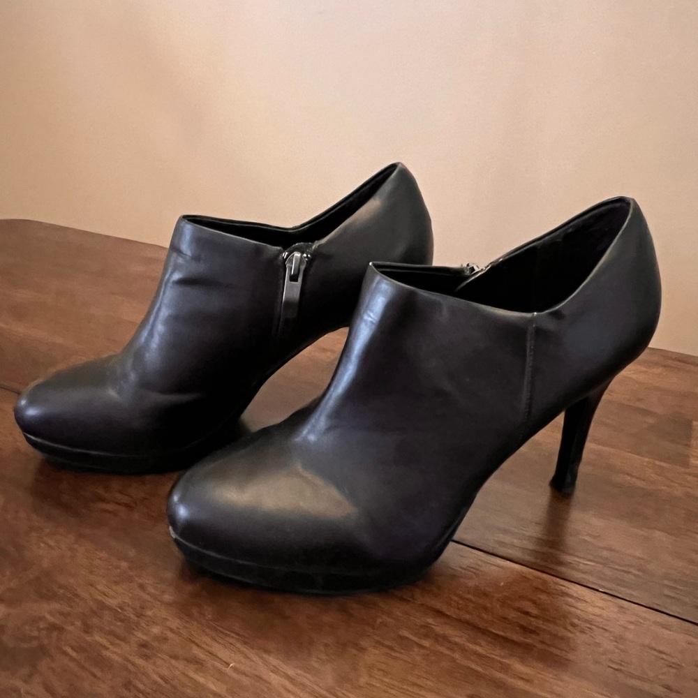 Black Bootie Heels